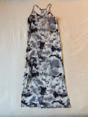 NWOT Racer-Back Midi Slip Dress in Tie-Dye